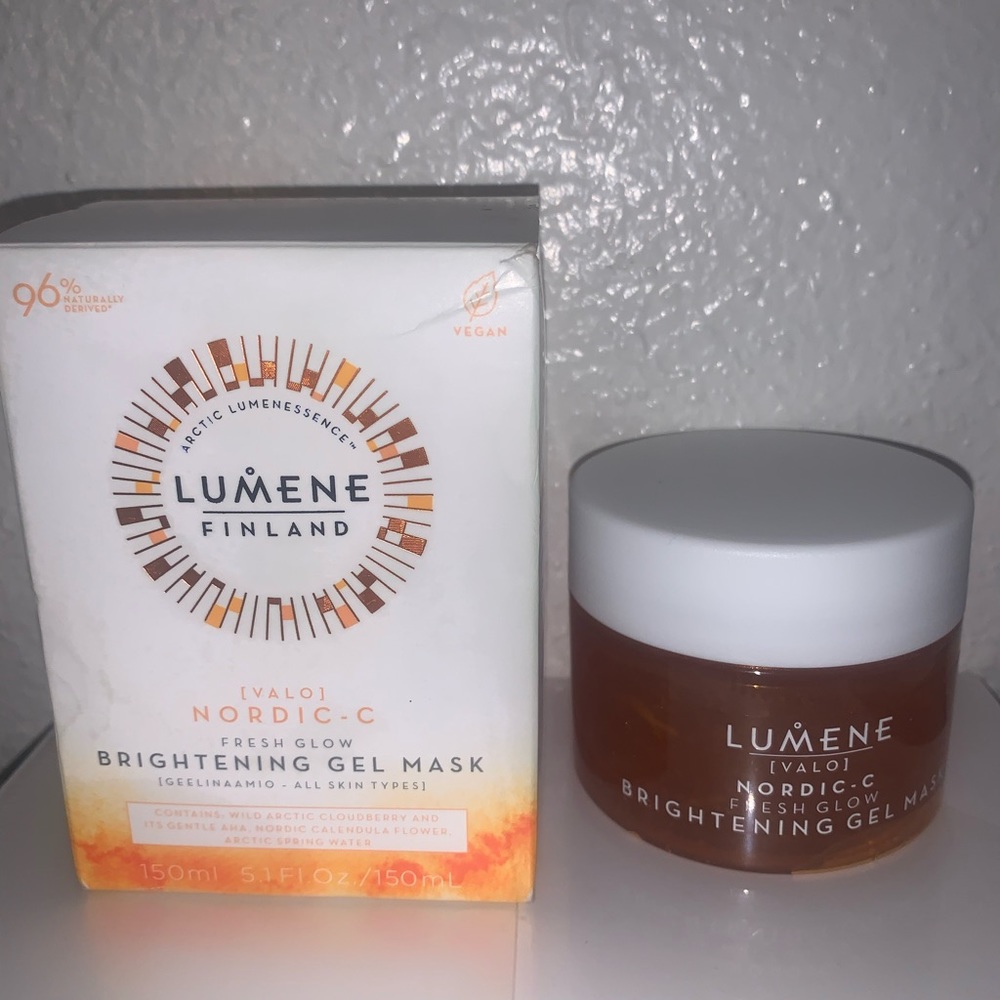 Lumene Finland Nordic C Brightening Gel Mask 150ml 5.1 oz NIB Sealed